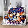 Halloween Friends Trick-or-treat Customize Your Name Blanket Gift Customizable Blanket Warmthful Decor Throw For Seaside Couch Livingroom Bedding