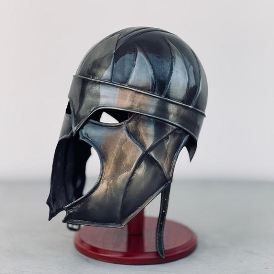 Fantasy Viking Helmet, Handcrafted Norse Style Armor for Halloween, Roleplay, or Medieval Decor Gift