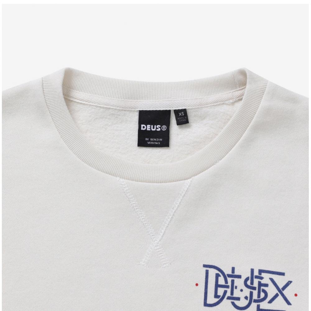 DeuS X Makina Dmw228180 Vwht Efmera Men S SweatShirt