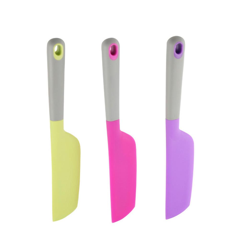 Silicone Spatula Scraper Magenta Non-Stick Reusable Baking Cooking Tool Butter Mixing Cake Decorating -40°C To 230°C