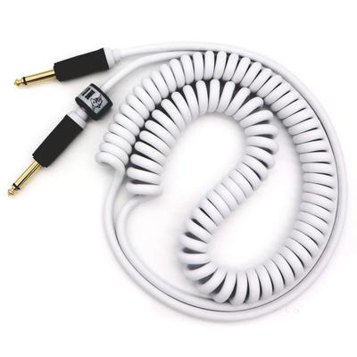 Aestivate Coiled Guitar Cable 5m White AC-20W