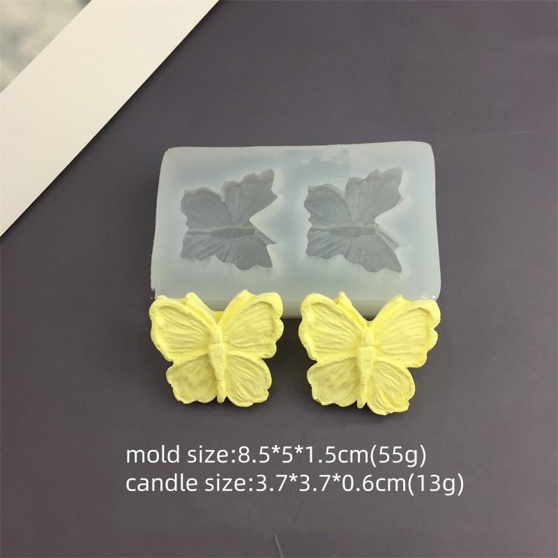 Schmetterling Aromatherapie Kerze Silikonform DIY Silikon Kuchenform Gips gießen Dekorative Schmuck Silikon Neuprodukt
