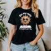 Summer Shine Print Round Neck Unisex T-Shirt for Men and Women Lightweight