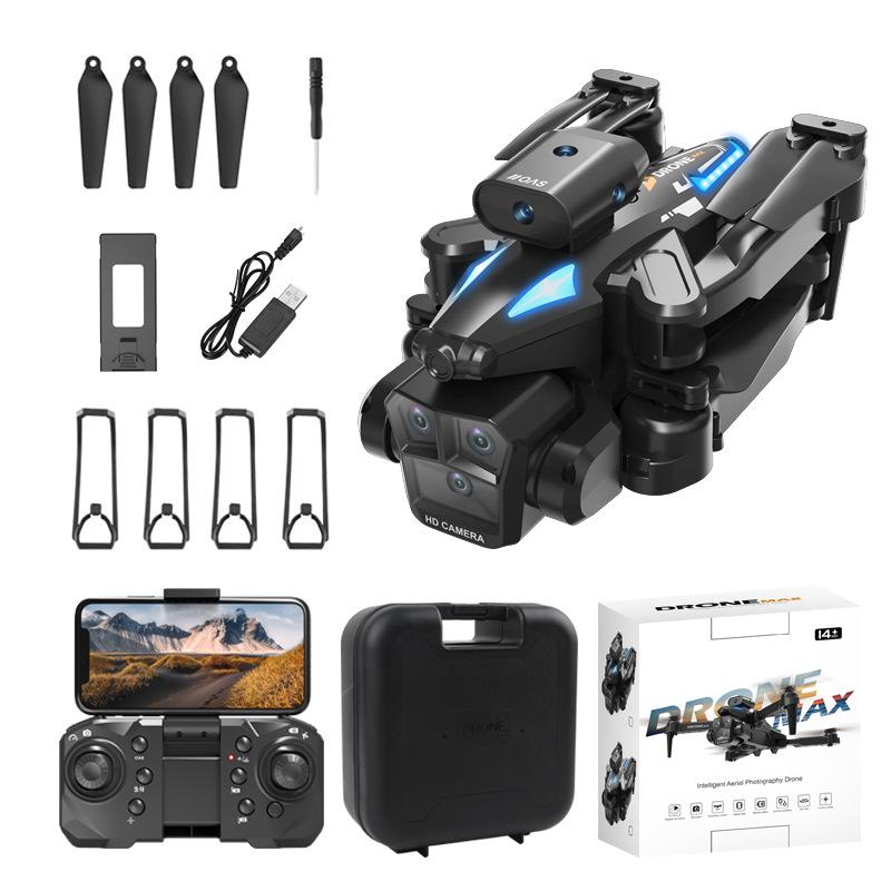 C10 HD Triple Camera Drone with Intelligent Obstacle Avoidance, Remote Control, and Four-Axis Design