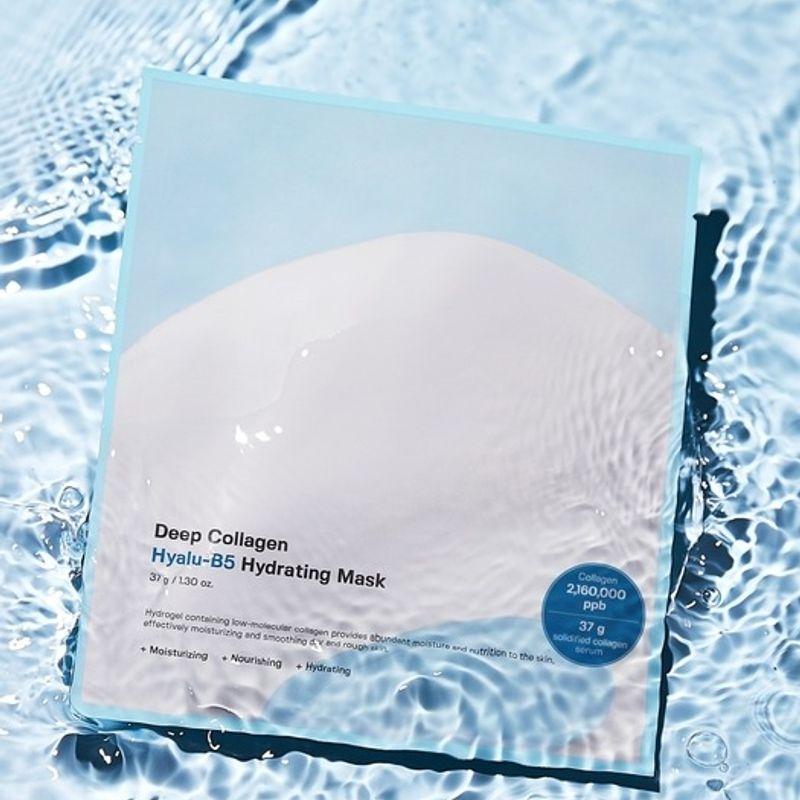 

[4/8 Sheets] Deep Collagen Hyaluronic Acid B5 Hydrating Radiance Mask Pack 4 sheets (1 box)