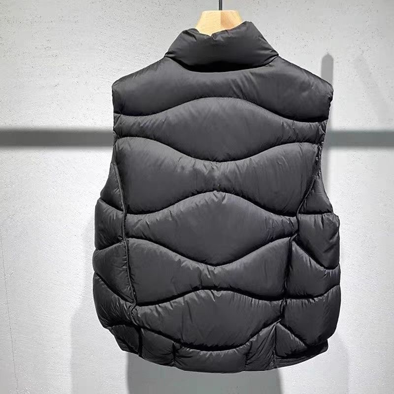 Vest for Women Winter Sleeveless Tops Vest Oversize Thickened Down Casual V-neck Vest