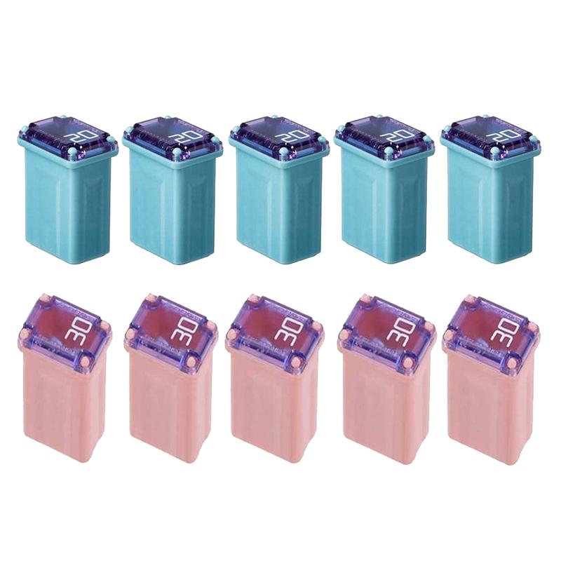 AA58 10 PCS of 20Amp 30Amp Miniature Box Fuses FMM MCASE Type FMM Maxi Fuses ( Low Blow ) China Mainland