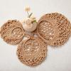 Cotton Rope Fruit Storage Basket Hand Woven Vegetable Storage Basket  Home Storage
