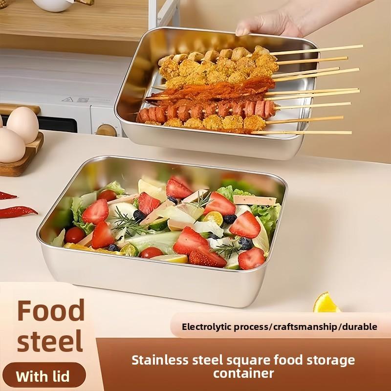 Household Covered Kitchen Refrigerator Fresh-keeping Box