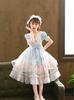 Vestido de Princesa de Verano 2026 para Niñas: Lindo Atuendo de Cumpleaños y para Actuación Estilo Lolita