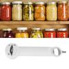 Stainless Steel     Screwer 3 in 1 Multifunctional Retractable Jar Bottle Opener   Tab Opener Auxiliary Bottle Opening Tool