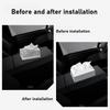 For Tesla Model 3/Y/S/X Car Tissue Box Silicone Seat Back Hanging Holder with Fix Strap for Model 3+ Model Y Juniper Cybertruck