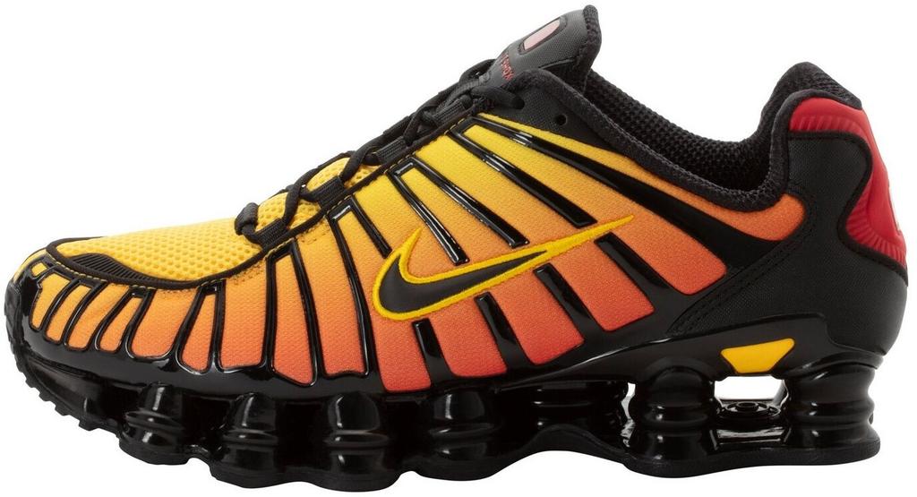 Nike Shox TL Sneakers (AV3595-004) Black/yellow/university Red/black