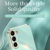 XINLI For Samsung Galaxy S22 5G Protective Cell Phone Cover Drop-proof Electroplating Non-slip TPU Phone Case