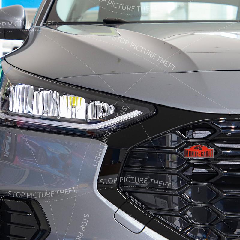 1Pc 3D Metal Monte Carlo Logo Grille Emblem Badge Car Rear Tail Bumper Trunk Sticker For Octavia Fabia Kodiaq Yeti Superb