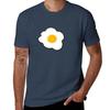 Fried Egg Funny Tshirt Gift Idea Tshirt Holiday Casual Short Sleeve Top