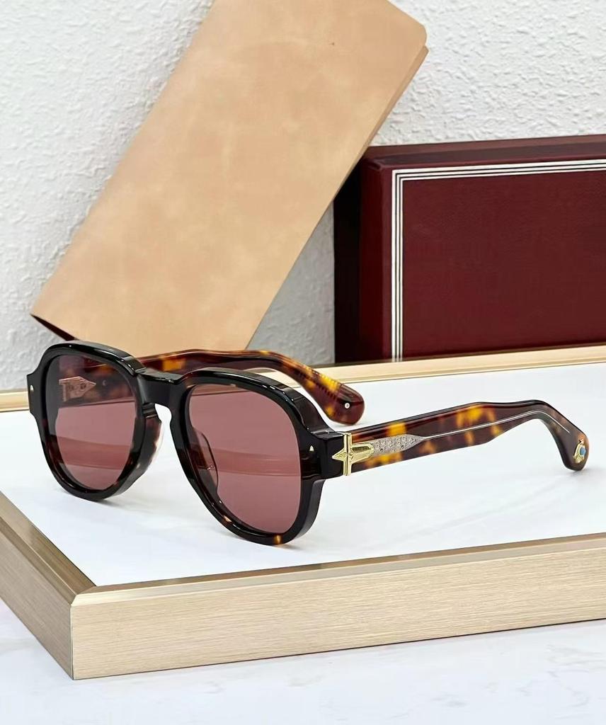 JACQ JMM High-End Retro Turquoise Frog Mirror Sunglasses by REDCLOUD