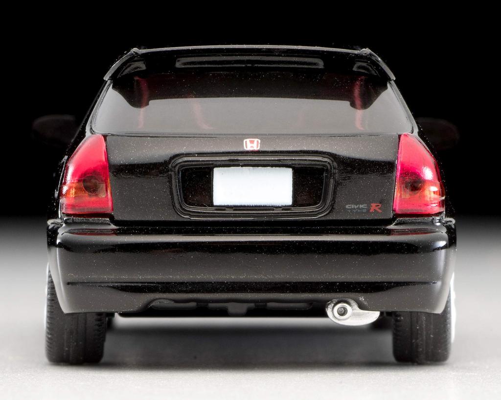 Tomica Limited Vintage Neo Scale Honda Civic Type R 1997 Model Finished Product 1/64 LV-N158c (Black) -