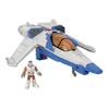 Vaisseau Spatial Ultime Imaginext Fisher-Price - Buzz l'Eclair - Figurine d'Action 1er Âge