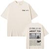 British Band The 1975 Being Funny in A Foreign Language about You Print Tshirt Men Women Hip Hop Vintage Rock Harajuku T-shirts