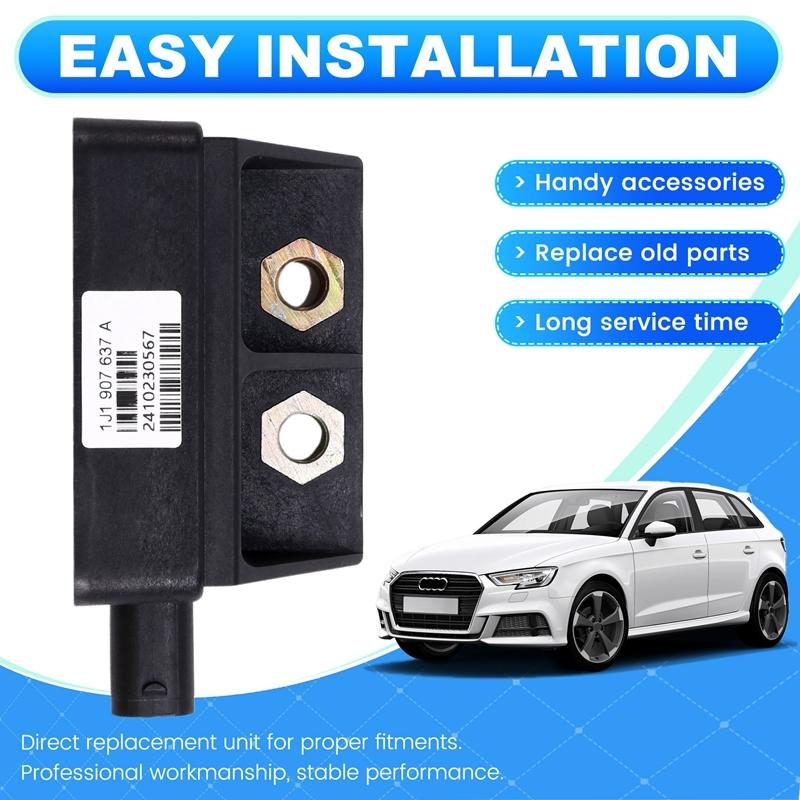 1J1907637A Auto Gierraten-Sensor ESP-Sensor für VW Bora Beetle Golf 1999-2001 A3/S3/Sportb 1997-2003 1J0 907 657 A