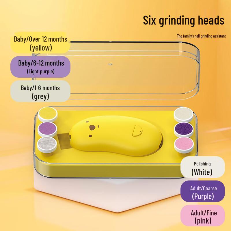 COOKSS Electric Baby Nail Trimmer & Clipper Set