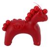 Scented Candle 80percent  Paraffin Wax 20percent  Soy Wax Red Horse Shape Aromatherapy Candle for Home Ornament Present