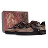 Air Force 1 Galloping Into A New Journey Abrasion Resistant Low Top Skateboard Shoes Unisex Black Brown CW2288-001(Team691--)