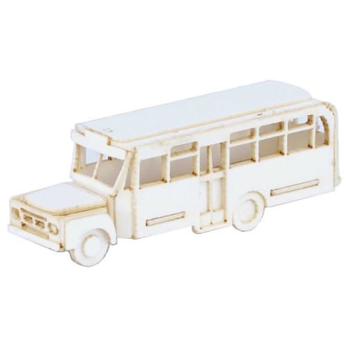 

Advance Z Gauge 0018 Bonnet Bus (Middle Door) (Paper Structure Kit)