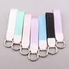 Portable Canvas Key Ring Lanyard Fashion Weave Strap Pendant for Bag Car Key Decor Teen Daily Commute Accessories
