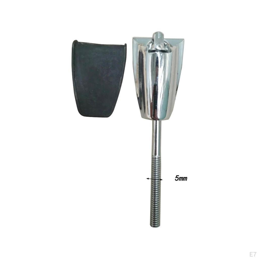 Drum Claw Hook Bass Parts Wear Resistant Reusable with Screws Percussion Hooks