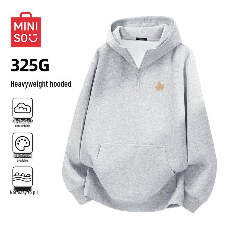MINISO Men's Casual Hooded Sweatshirt