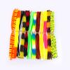 600pcs Mixed Color Silicone Skirts for Spinnerbait Buzzbait Rubber Jig Lures Squid Skirts