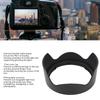 EW 83L Camera Lens Hood ABS Lens Hood Shade with 77mm Lens Cap for EF 24 to 70mm F/4.0L USM Standard Zoom Lens