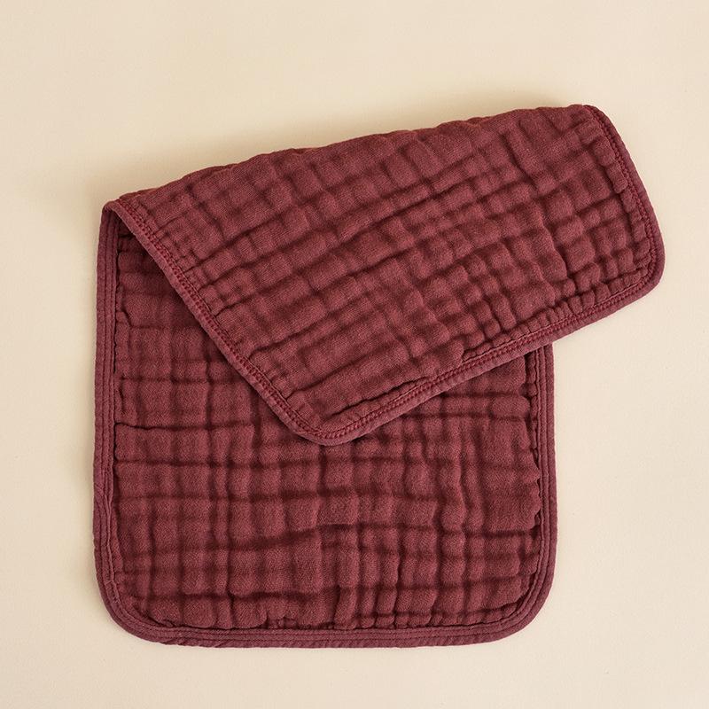 Six-Layer Pure Cotton Gauze Baby Burp Cloth and Shoulder Protector