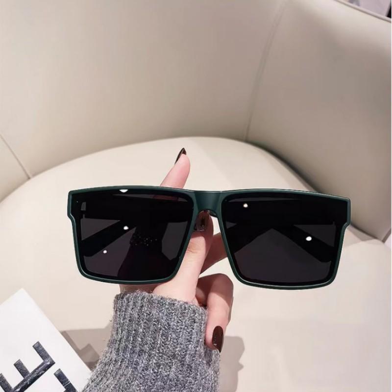 Novos Óculos de Sol Quadrados da Moda Masculino Homem Retângulo Designer Luxo Óculos de Sol Clássico Vintage Outdoor Retangular