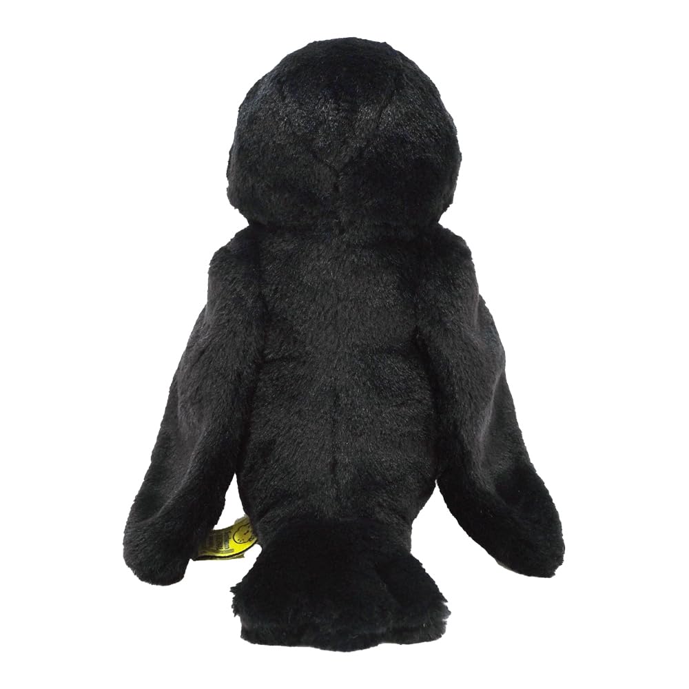 SunLemon Fluffies Medium Crow 15 X 24 X Plush Animal Cute Bird 20.5cm P-1473