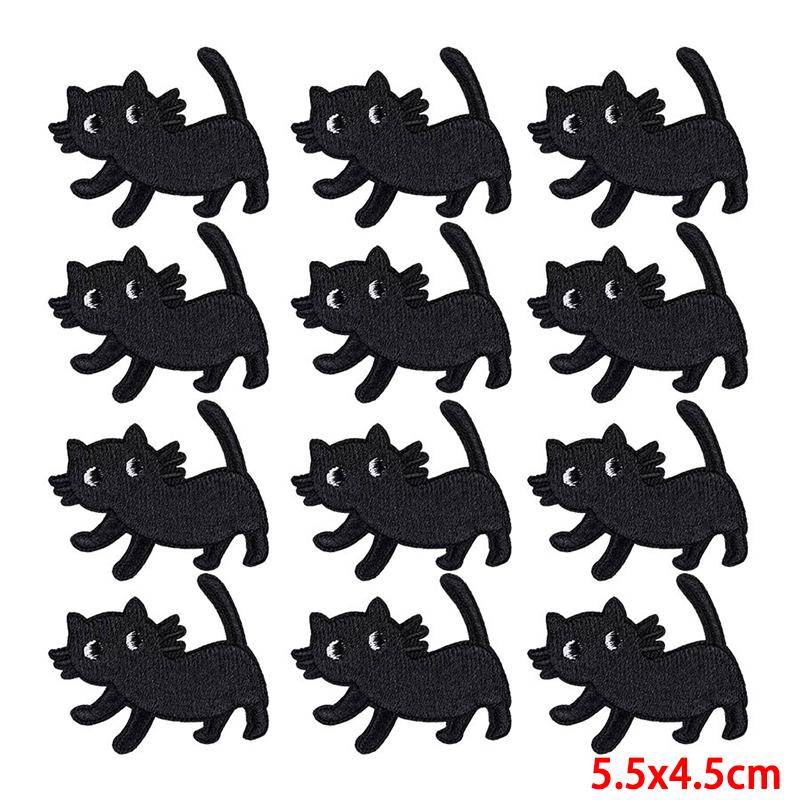 10 teile/los Großhandel Stickerei Patch Eisen Auf Patches Für Kleidung Patches Auf Kleidung Jacken Dekor Applikation Nähen Liefert