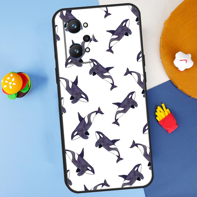 

Orcas Whale For Realme 11 10 12 13 14 Pro Plus GT 5 6 6T GT7 Pro C61 C53 C51 C21Y C25S C55 C67 C75 Case Realme GT 6T