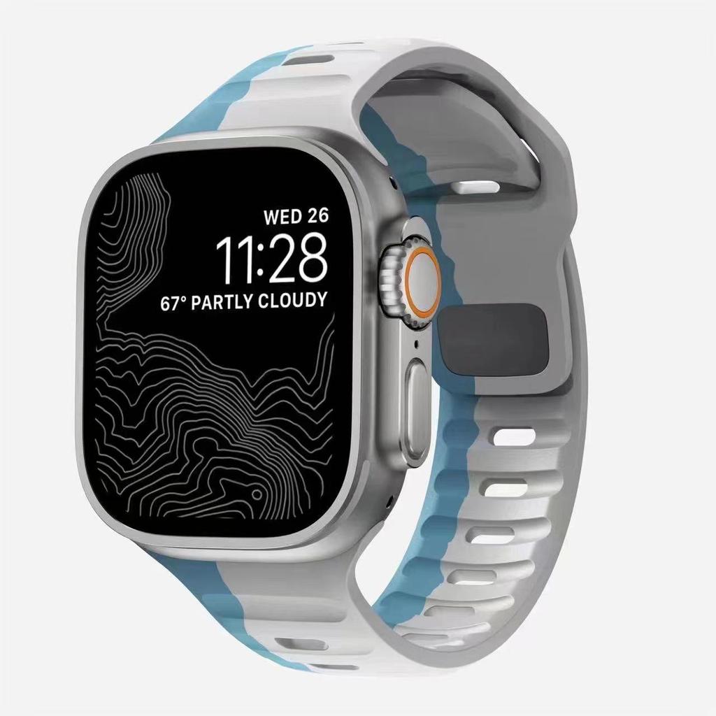 Apple Watch Silicone Straps - Single Color, Ultra Series Available