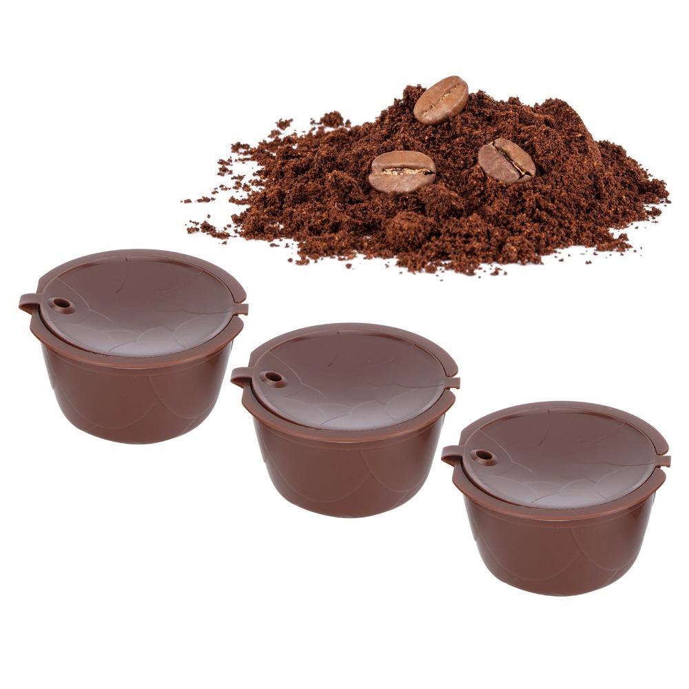 Refillable Structure Reusable Coffee Capsules Coffee Capsule Filter Kit Office Use