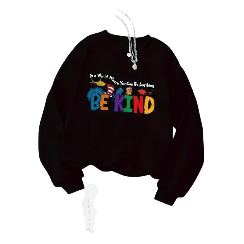 Plus Size "Be Kind" Crew Neck Sweatshirt