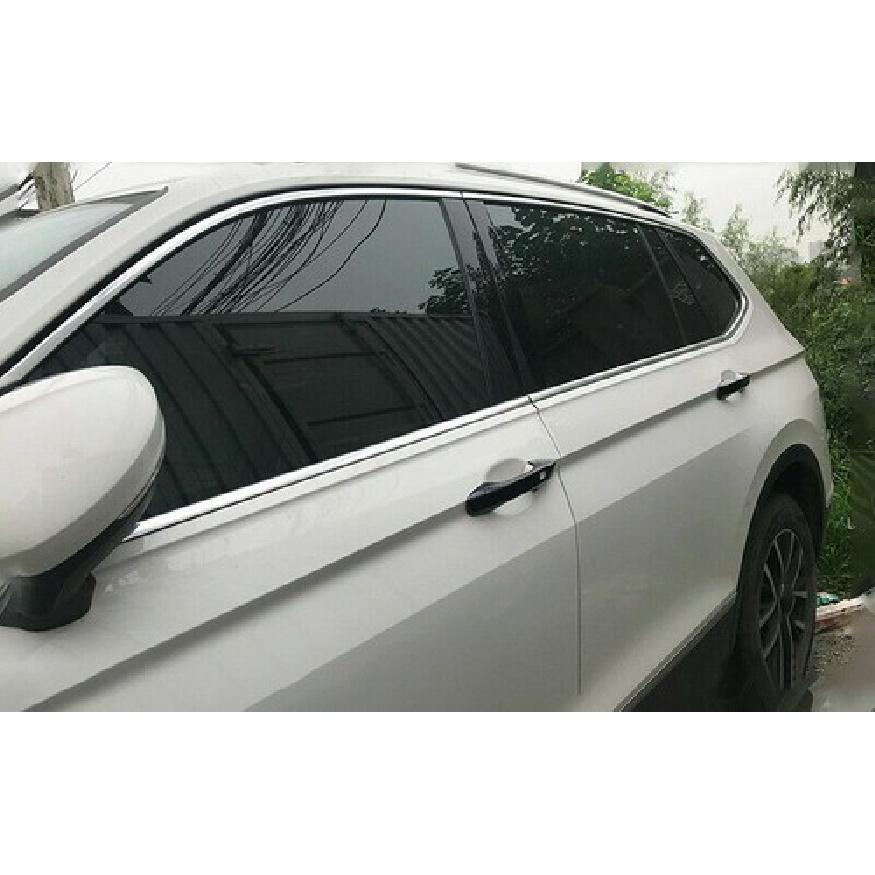 ABS Carbon Fiber Outside Door Handle Cover Trim For 2018-2021 Volkswagen Tiguan