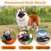 Dog Mouth Cover Breathable Mesh Muzzle For Large Dogs Anti-bite Anti-bark Anti-eating Mask For Golden Retriever & Big Dogs
