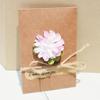 Creative Birthday Message Card Vintage Postcard DIY Flower Greeting Cards