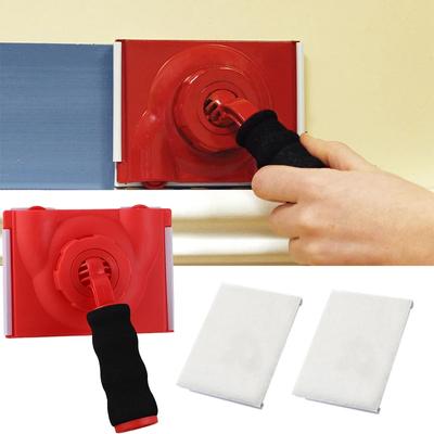 Paint Edge Trimmer Applicator Tool With Rotatable Handle Adjustable Corner Ceilings Pad Painter Brush with Handle Brushes
