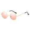 Polarized Round UV Driving [SEIKODO] Men's Sunglasses, Glasses, Stylish, Protection, Sunglasses, Women's (TYYJ01FJK-PINK)