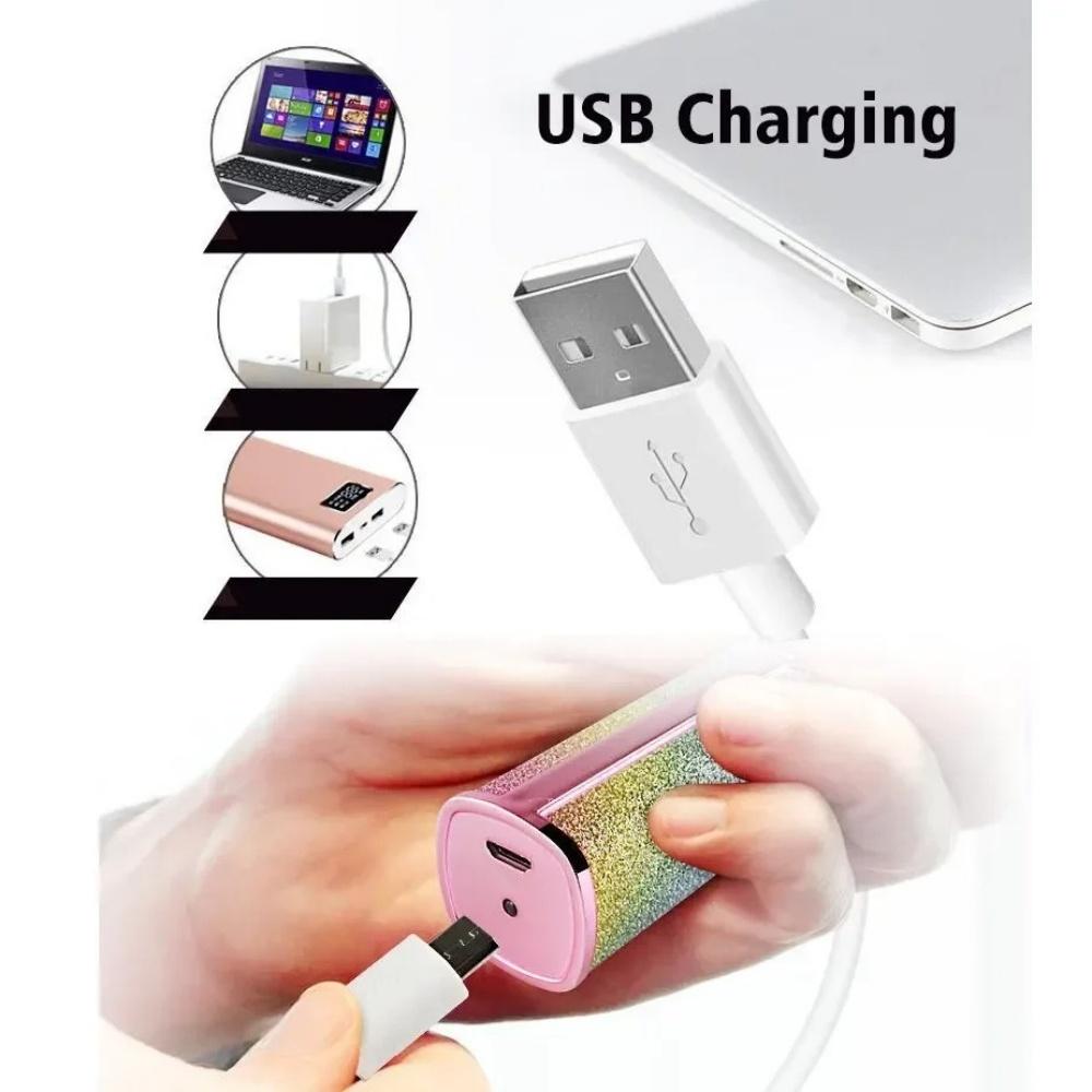 2 IN 1 Body Facial Lip Eyebrow Electric Epilator Trimmer For Women Mini Painless Razor Shaver USB Charging Facial Hair Removal