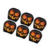 Evil Pumpkins Car Headrest Covers Soft Strong Polyester Easy To Clean Headrest Protectors Universal For Front Seat