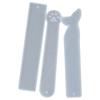5 Pack Cat Claw Bookmark Resin Mold Cat DIY Bookmark Crafts Making Silicone Bookmark Mold Art